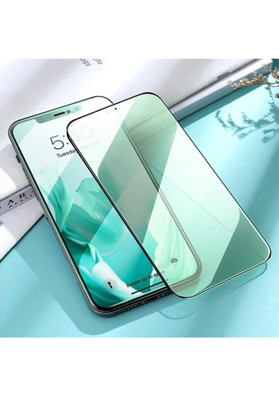 Ally Apple Uyumlu   iPhone 12 Pro Max Anti -Blue Green Light Göz Korumalı Temper