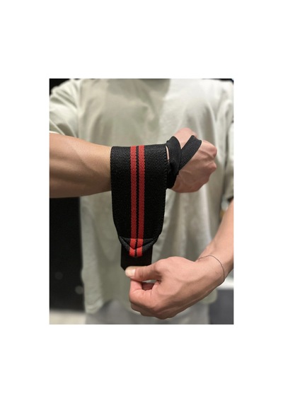 Fitness Crossfit Vücut Geliştirme Ağırlık Destek Bilekliği - El Bileği Koruyucu Spor Bandı