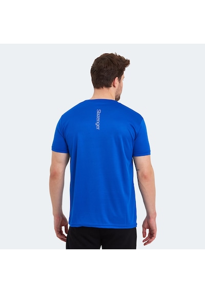 Slazenger ODALIS I Erkek  Saks Mavi Tişört