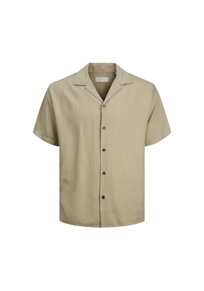 Jack & Jones Erkek Rahat Kesim Kısa Kollu Gömlek - Caaron 12251027 Fields Of Rye Kahverengi Jack & Jones Erkek Rahat Kesim Kısa Kollu Gömlek - Caaron 12251027 Fields Of Rye Kahverengi