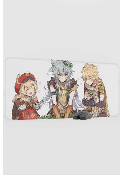 Razor Genshin Impact Anime Oyuncu V5 - 90x40 Xxl Gaming Mouse Pad Fare Altlığı