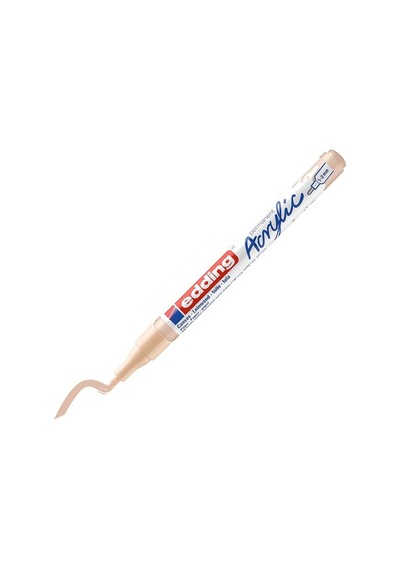 Edding Markör Akrilik İnce Uçlu 1-2 Mm Bej 255 5300