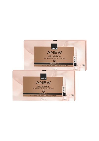 Anew Skin Renewal Power Yüze Dolgun Görünüm Veren Serum İkili Paket