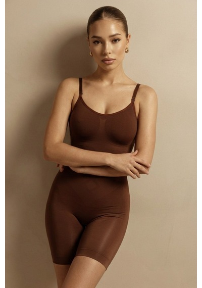 Fit Women Kadın Casual Esnek Kahve ı Korse Kahverengi
