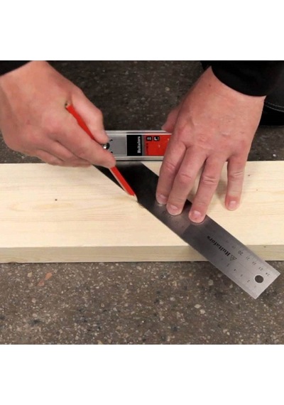 Hultafors 253103 Quattro25 Ayarlı Üç Açılı Çelik Gönye 250  Mm