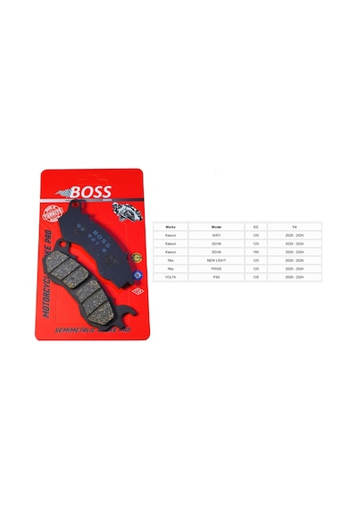 Rks Newlight Ön Fren Balatası Bs981 Yarı Sinter Boss