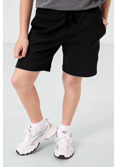 Tommylife Siyah Standart Fit Basic Erkek Çocuk Şort - 11284 Siyah