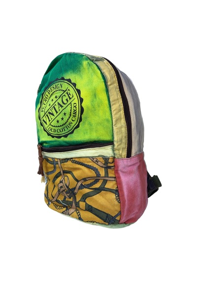 Old Cotton Cargo Kaliteli Tek Bölmeli Vintage Disayn Sırt Gezi Çantası Zermatt Bag 5122 Açık Yeşil