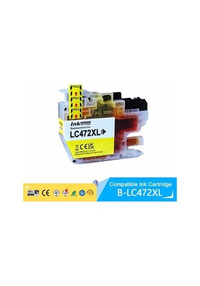 Brother Mfc-j3540dw Lc472xl Y Sarı Uyumlu Kartuş 1500 Sayfa