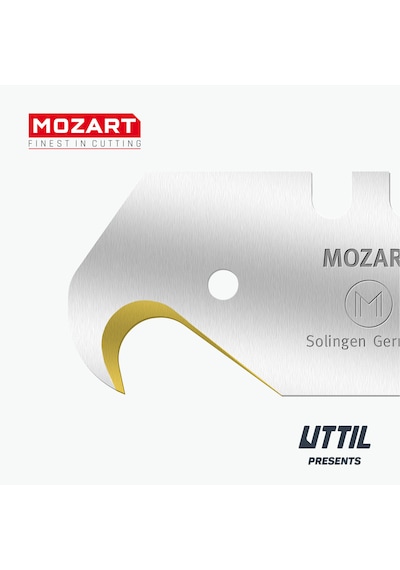 Mozart Blades 51 Mm Tin Kaplama 100 Adet Yedek Kanca Bıçak