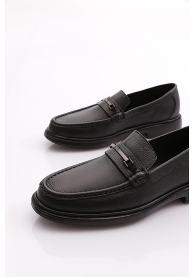 Dgn 2385 Erkek Loafer Ayakkabi Siyah