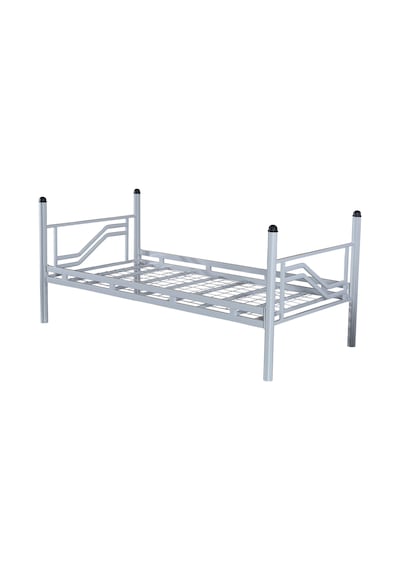 Ranzacı Solid Karyola 90X190 - Genç Çocuk Yatak Odası Metal Karyola/Gri Ranzacı Solid Karyola 90X190 - Genç Çocuk Yatak Odası Metal Karyola/Gri