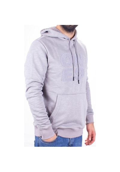 Twister Jeans Twister 1931 Gri Kapüşonlu Erkek Sweatshirt Gri