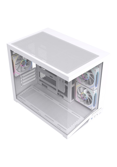 Game İn Game Snake Beyaz 3x12cm İnfinty Argb Fanlı Gaming M.atx Kasa