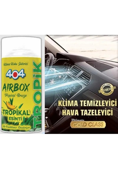 404 Kimya Klima Fresh Temizleyici Klima Bombası Tropikal Esinti