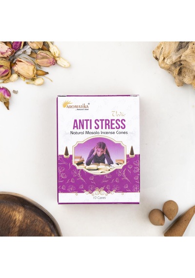 Aromatika Anti Stress Aromalı Konik Tütsü