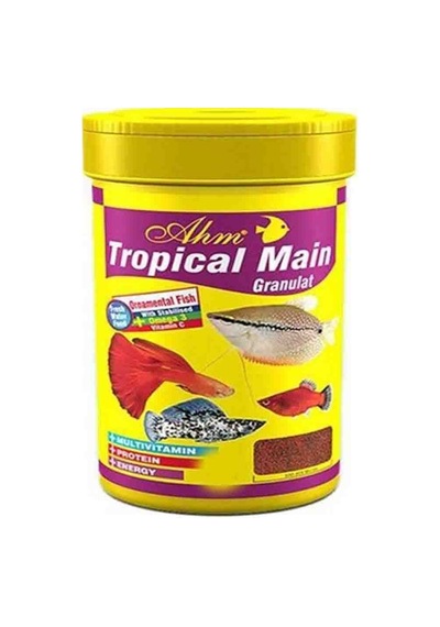 AHM Tropical Main Food 100 ml Balık Yemi