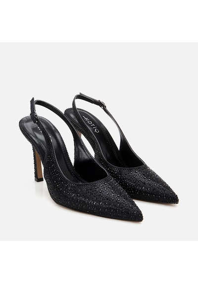Hotiç Siyah Kadın Stiletto 01ayh307470a100 Siyah-black Siyah