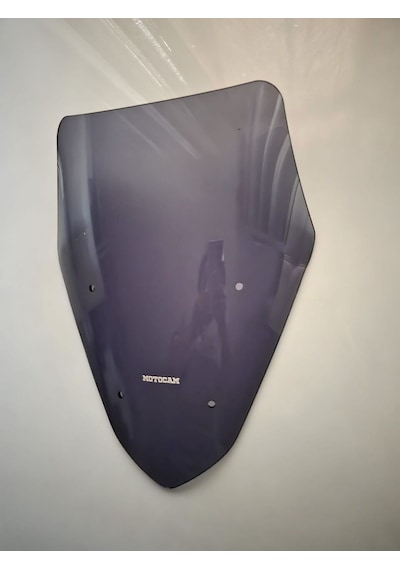 Motocam Arora Max T Ön Cam 2022-2026 Model 43cm Füme Renkli 4mm Sportif