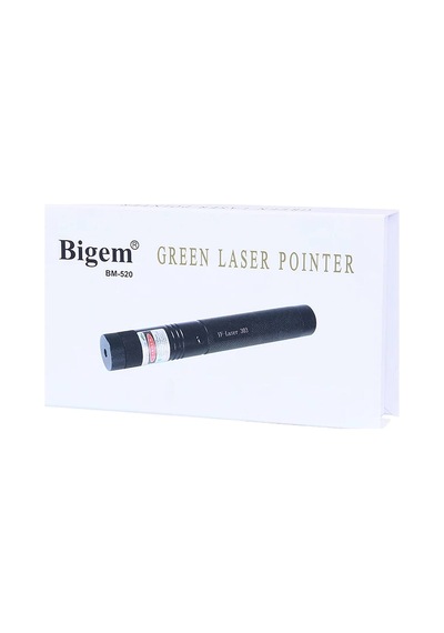 Şarjlı Yeşil Lazer Pointer 1000mw Bm-520 Evimdeyokyok