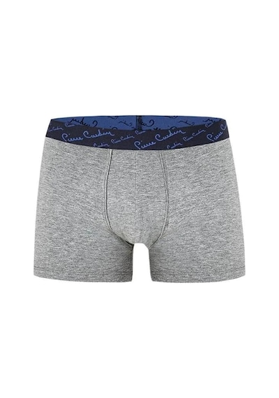 Pierre Cardin Erkek Pamuklu Saks-lacivert-gri 3 Lü Boxer Çok Renkli