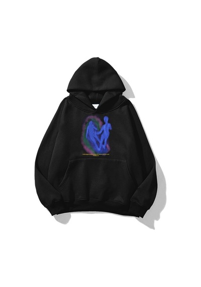 Startmore Unisex İn The Beginning Sweatshirt Siyah Siyah