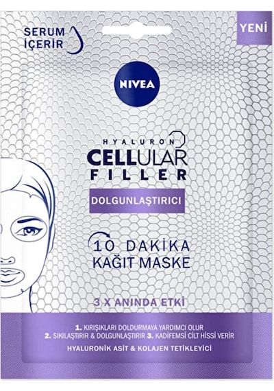 3 Adet Nivea K.maske Cellular Filler Dolgunlas