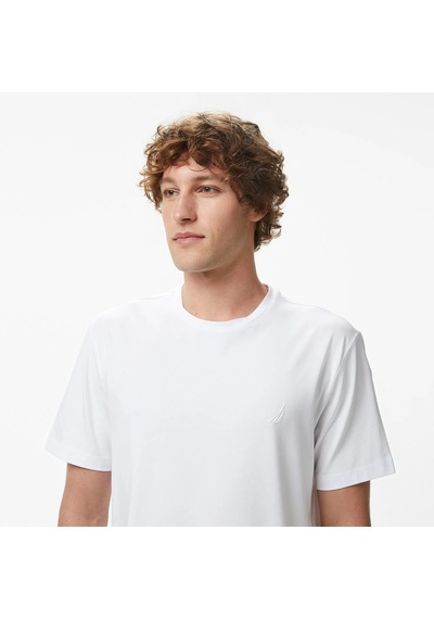 Nautica Regular Fit Erkek T-shirt V65361t Beyaz