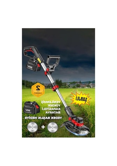 88v Şarjlı Çim Biçme Makinesi, Bahçenizi Kolayca Şekillendirin