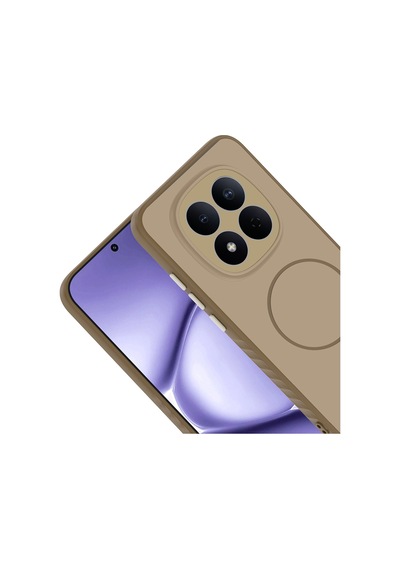 Redmi Note 15 Pro 5g İçin Uyumlu M-safe Şarj Özellikli Elde Kaymaz Soft Renkli Kılıf