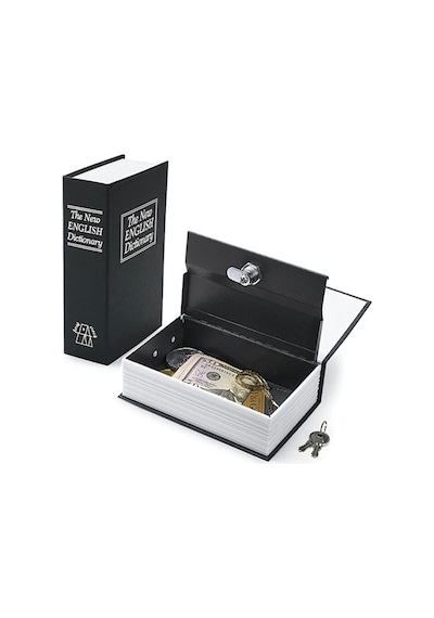 12,5 X 6 Cm 1 Adet Kitap Görünümlü Gizli Kasa