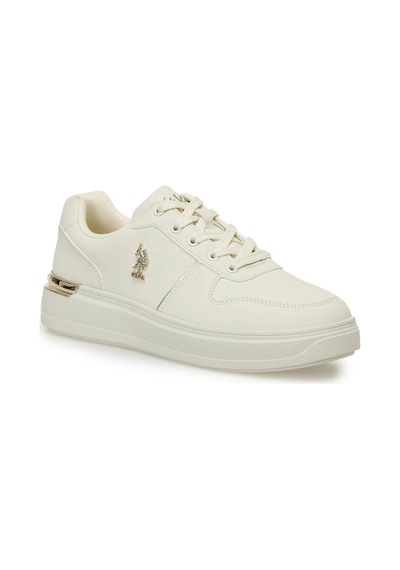 U.s. Polo Assn. Alka 5fx Bej Kadın Sneaker A101946700 Bej
