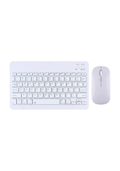 Kyb71 Kablosuz Türkçe Q Klavye Mouse Set - Beyaz Diğer