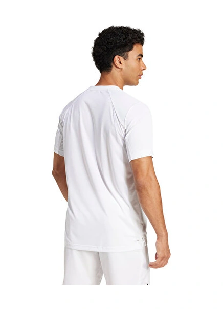 Adidas Club Tee Erkek Tenis Tişörtü Jd8639 Beyaz Beyaz