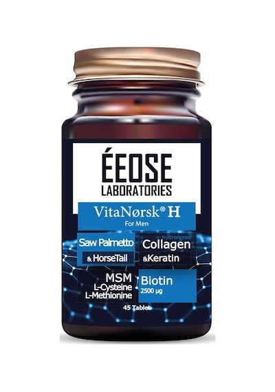Eeose Vitanorsk H For Men Saç Dökülmesine Karşı 45 Tablet