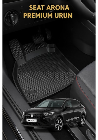 Seat Arona 2017+uyumlu 3d Oto Paspas Premium