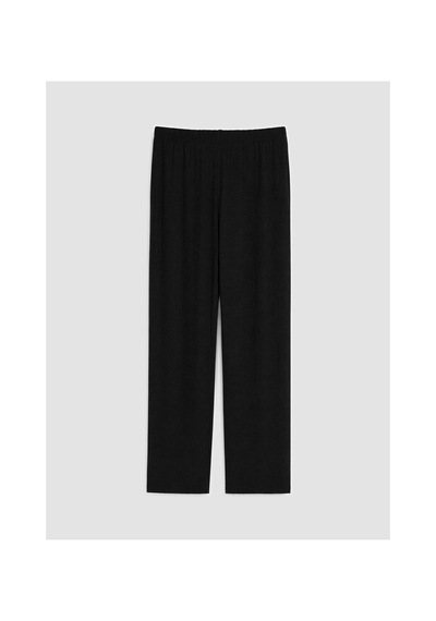 Lcw Dream Siyah V Yaka Dantelli Kadın Pijama Takımı