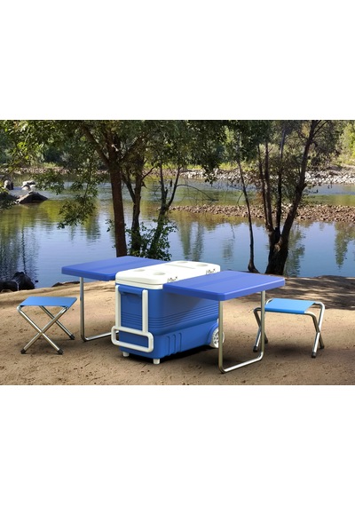 45 Lt Buzluk Termos 1034 Table Cooler Box Mavi