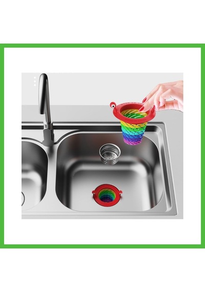 Vaveni Renkli 6 Kademeli Lavabo Süzgeci Arz Standart