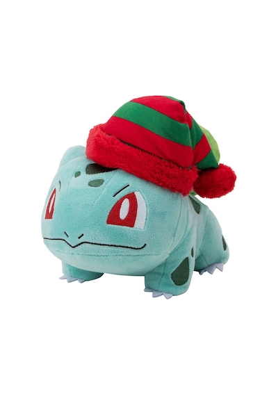 Pokemon Pelüş Figür Yılbaşı Serisi - Bulbasaur 20cm Pkw3377 Renkli