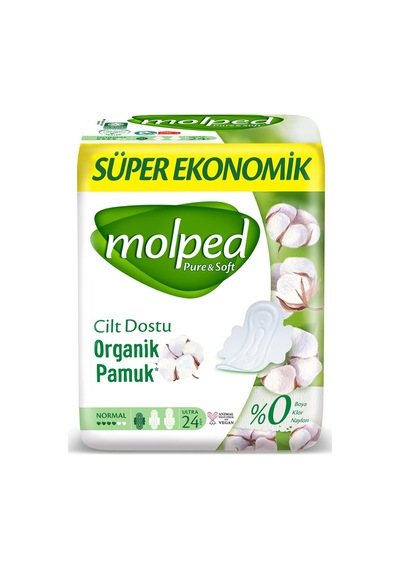 Molped Pure & Soft Normal Süper Ekonomik 24'lü - 7 Adet Tarı