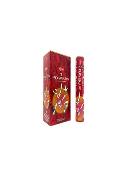 Hem 7 Powers 2 Paket Toplam 40 Çubuk Tütsü