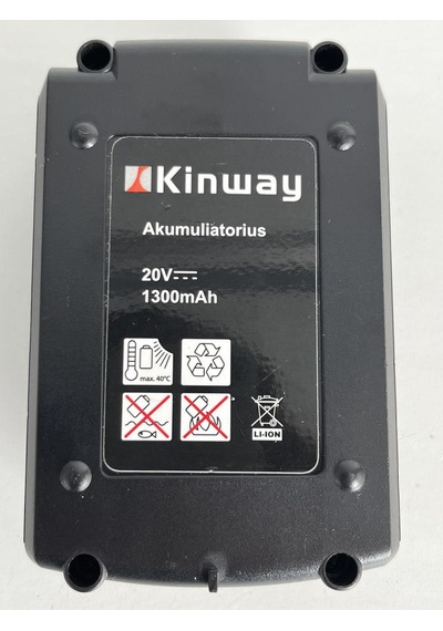 Kinway 20V 1.3Ah Li-ion Akü (Kutusuz)