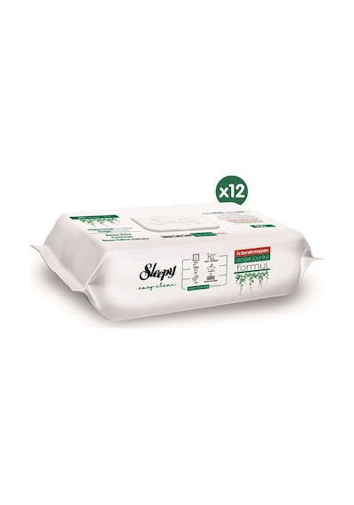 Sleepy Easy Clean Yüzey Temizlik Havlusu 12 X 100'Lü 1200 Yaprak