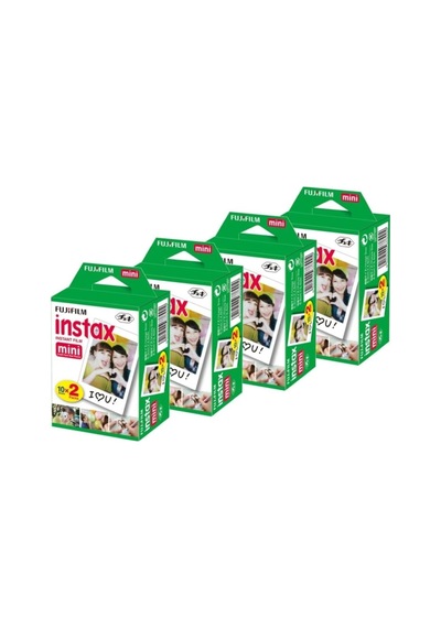 Instax Mini Için 20'li Film 4'lü Paket 80 Poz Diğer