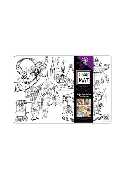 Akademi Çocuk Funny Mat Lunapark 33.5X48Cm