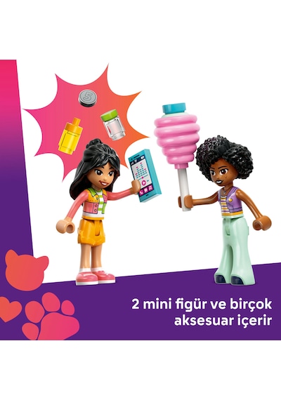 LEGO® Friends Pamuk Şeker Standı ve Scooter 42643 - 6 Yaş ve Üzeri Çocuklar için Mini Bebek İçeren Yaratıcı Oyuncak Yapım Seti (110 Parça) LEGO® Friends Pamuk Şeker Standı ve Scooter 42643 - 6 Yaş ve Üzeri Çocuklar için Mini Bebek İçeren Yaratıcı Oyuncak Yapım Seti (110 Parça)