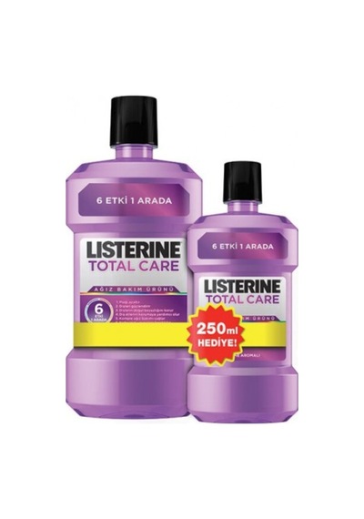 Listerine Total Care 6 Etki Ağız Bakım Suyu 500 ML + 250 ML