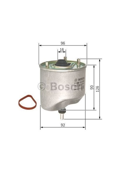 Peugeot 5008 1.6 Hdi 11.2009 - 12.2013 Bosch Filtre Seti Filitre
