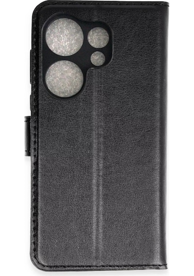 Tecno Camon 20 Prime Trend S Plus Kapaklı Kılıf - Siyah